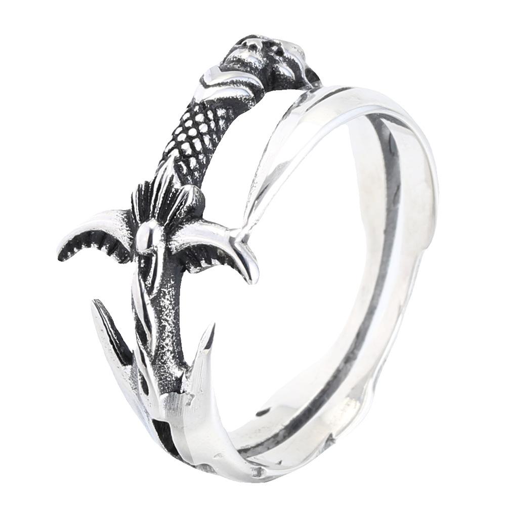 European and American personalized retro game weapon sword titanium steel ring daily jewelry gifts no. 13
European and American personalized retro game weapon sword titanium steel ring daily jewelry gifts no. 13