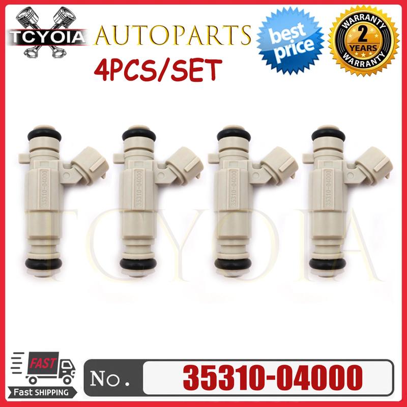 4pcs/lot New Car Fuel Injector Nozzle 35310-04000 Fit For Hyundai i10 2016 Kia Picanto Mk2 1.0L 3531004000 35310 04000
4pcs/lot New Car Fuel Injector Nozzle 35310-04000 Fit For Hyundai i10 2016 Kia Picanto Mk2 1.0L 3531004000 35310 04000