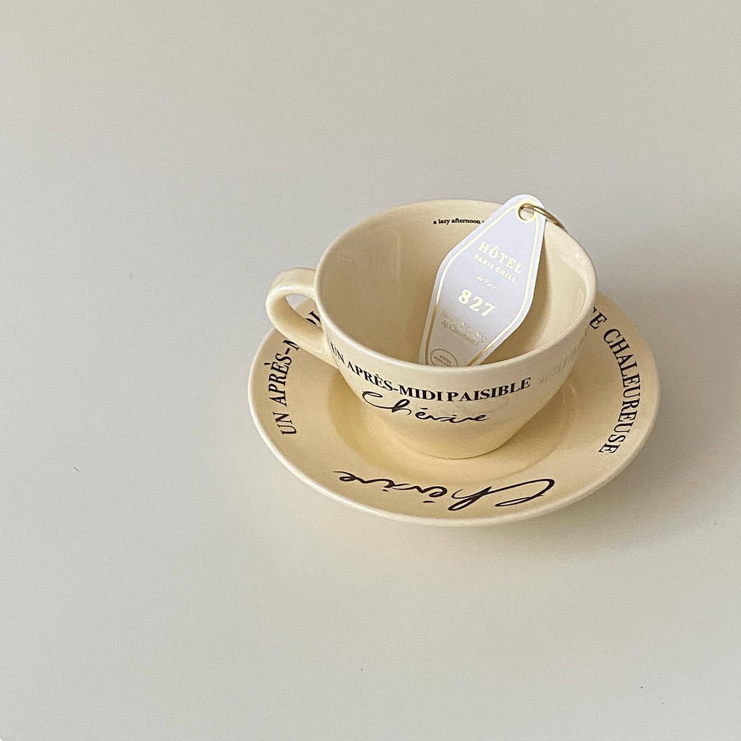 Hotel827 Korean ins Same Style Vintage French Cream Coffee Cup and Sublimation Cup Cup Ceramic Tab Кружки для сублимации пустые Cia 301-400ml
Hotel827 Korean ins Same Style Vintage French Cream Coffee Cup and Sublimation Cup Cup Ceramic Tab Кружки для сублимации пустые Cia 301-400ml