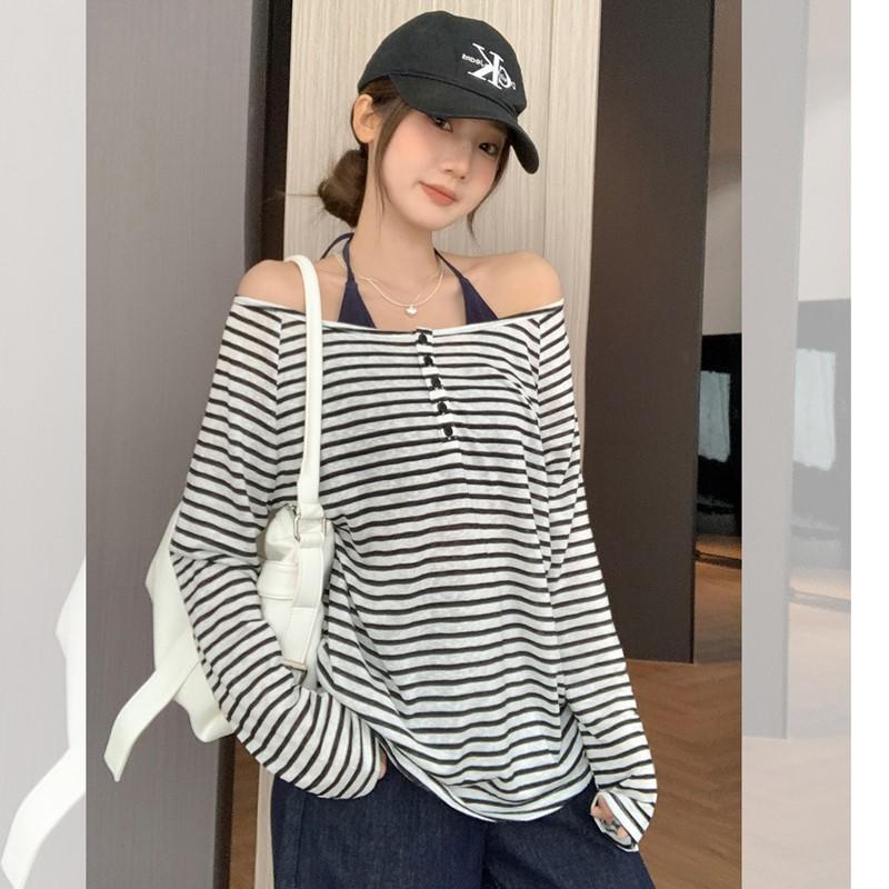 хлопковая футболка оверсайз с длинным рукавом, повседневная свободная, женская футболка на весну-осень L
хлопковая футболка оверсайз с длинным рукавом, повседневная свободная, женская футболка на весну-осень L