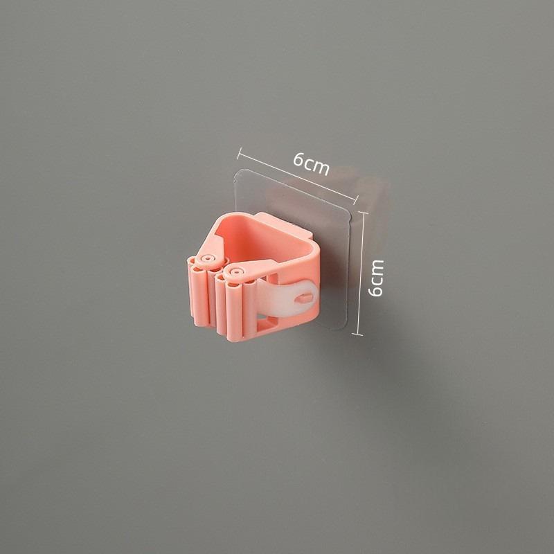 Non perforated and traceless mop holder storage mop hook, bathroom wall mounted broom hanger
Non perforated and traceless mop holder storage mop hook, bathroom wall mounted broom hanger