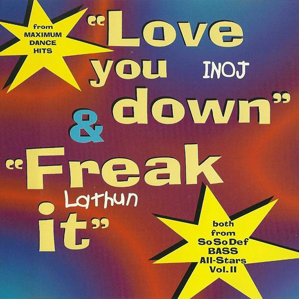 CD INOJ / LATHUN - Love You Down / Freak It 44K78802 Columbia, So So 1997 US Rap & Hip-Hop/R&B Used
CD INOJ / LATHUN - Love You Down / Freak It 44K78802 Columbia, So So 1997 US Rap & Hip-Hop/R&B Used