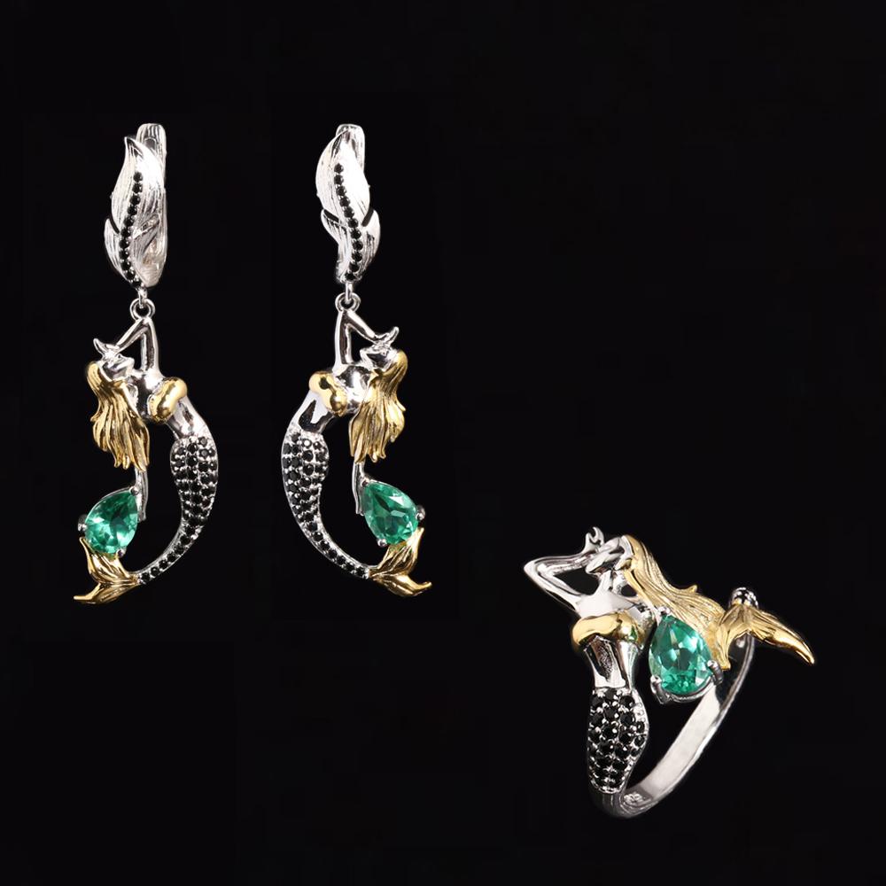 Классический дизайн серьги-кольца из стерлингового серебра 925 пробы с созданным изумрудным нано размером 5*7 грушевидной формы. Простые изящные украшения для девушки, подарок на День святого Валентина. US RING SIZE:7# зелёный
Классический дизайн серьги-кольца из стерлингового серебра 925 пробы с созданным изумрудным нано размером 5*7 грушевидной формы. Простые изящные украшения для девушки, подарок на День святого Валентина. US RING SIZE:7# зелёный