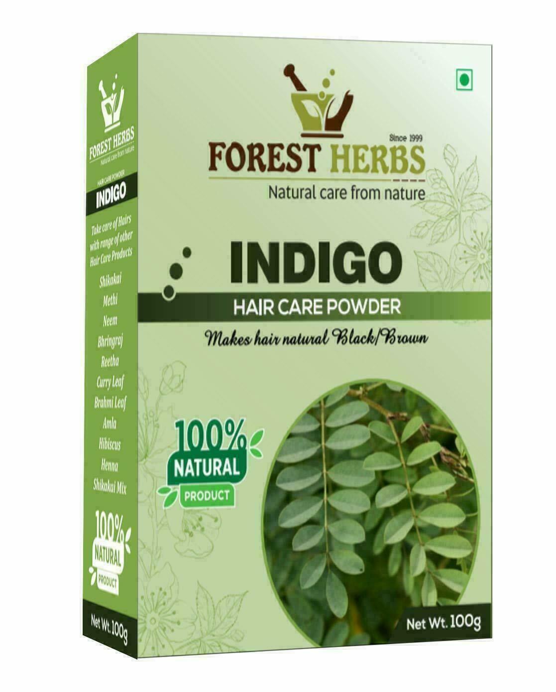 Forest Herbs Natural Organic Indigo Leaf Powder for Hair Colour 100G BGN941
Forest Herbs Natural Organic Indigo Leaf Powder for Hair Colour 100G BGN941