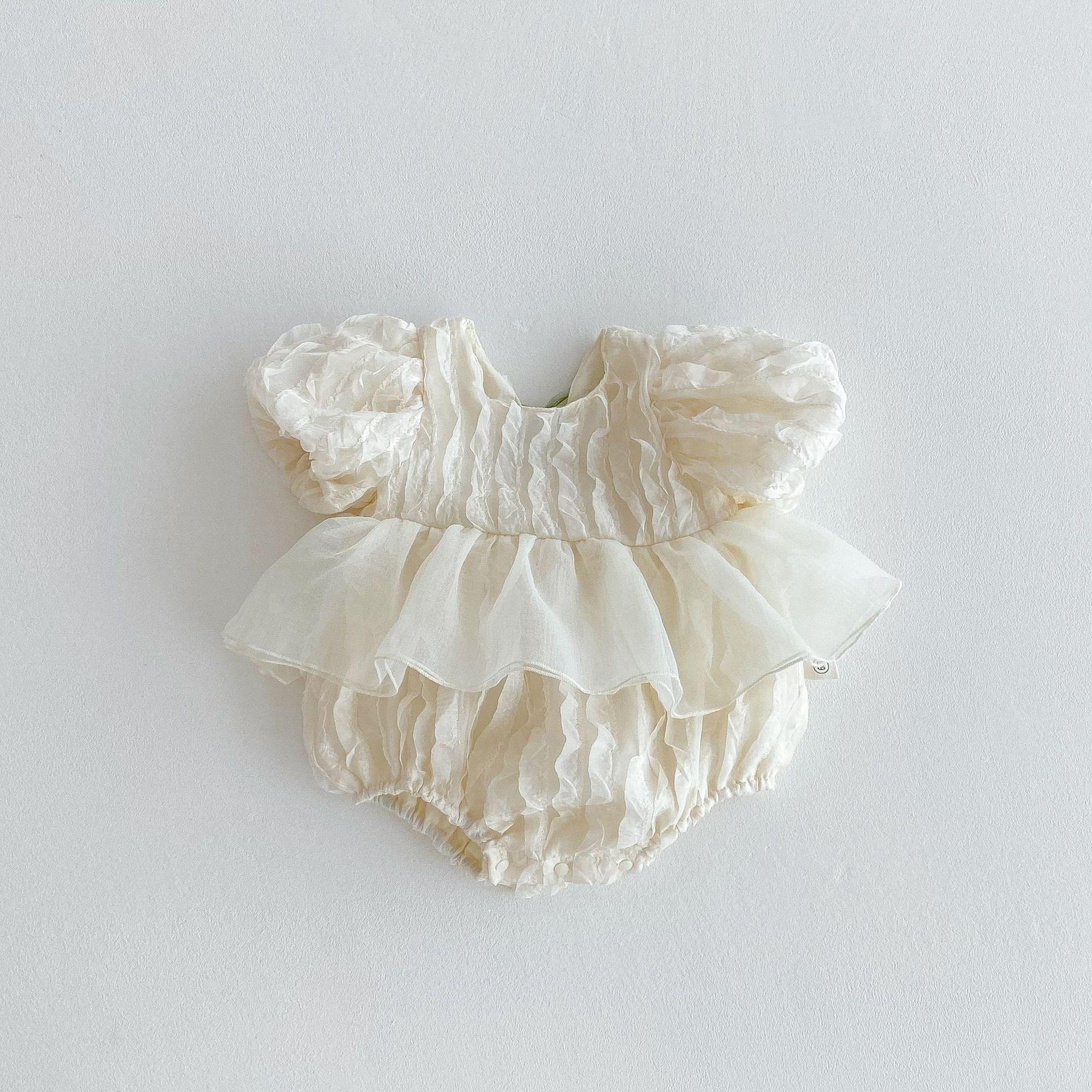 Летний комбинезон с кружевом и рукавами-фонариками для маленькой девочки - Милый дизайн с открытой спиной 66 CM абрикосовый
Летний комбинезон с кружевом и рукавами-фонариками для маленькой девочки - Милый дизайн с открытой спиной 66 CM абрикосовый