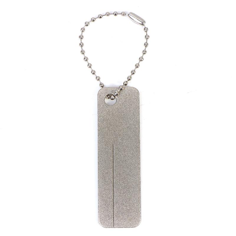Fishing Hook Sharpener Portable Diamond Knife Whetstone Fish Hook Sharpen Tool one size
Fishing Hook Sharpener Portable Diamond Knife Whetstone Fish Hook Sharpen Tool one size