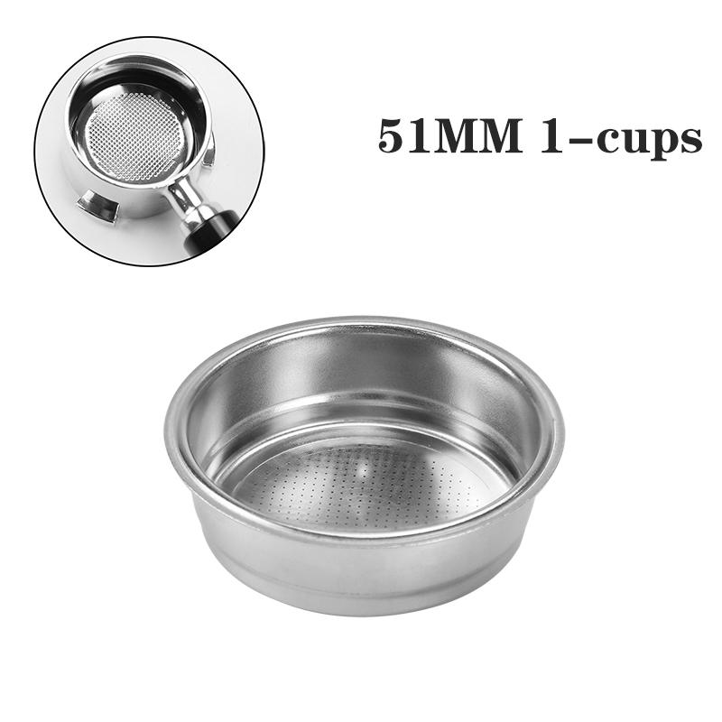51MM Coffee Filter Basket Non Pressurized 2 cups Replacement For Delonghi EC9335 EC9665 Espresso Machine Accessory Barista Tool
51MM Coffee Filter Basket Non Pressurized 2 cups Replacement For Delonghi EC9335 EC9665 Espresso Machine Accessory Barista Tool