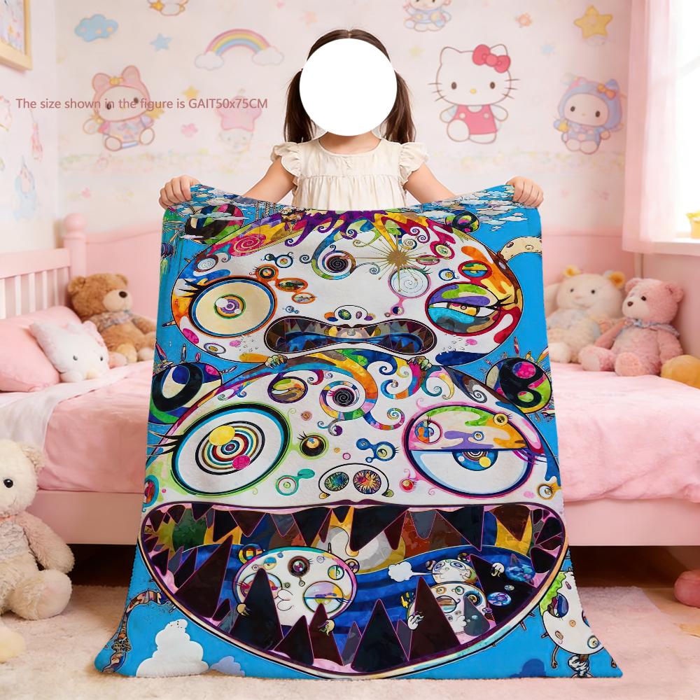 Blanket For Soft Throw MMurakami Blanket for Art Fashion Picnic Bed T-Takashi-ES Sofa Home Bedroom Cozy Warm Comfortable 75x90cm
Blanket For Soft Throw MMurakami Blanket for Art Fashion Picnic Bed T-Takashi-ES Sofa Home Bedroom Cozy Warm Comfortable 75x90cm