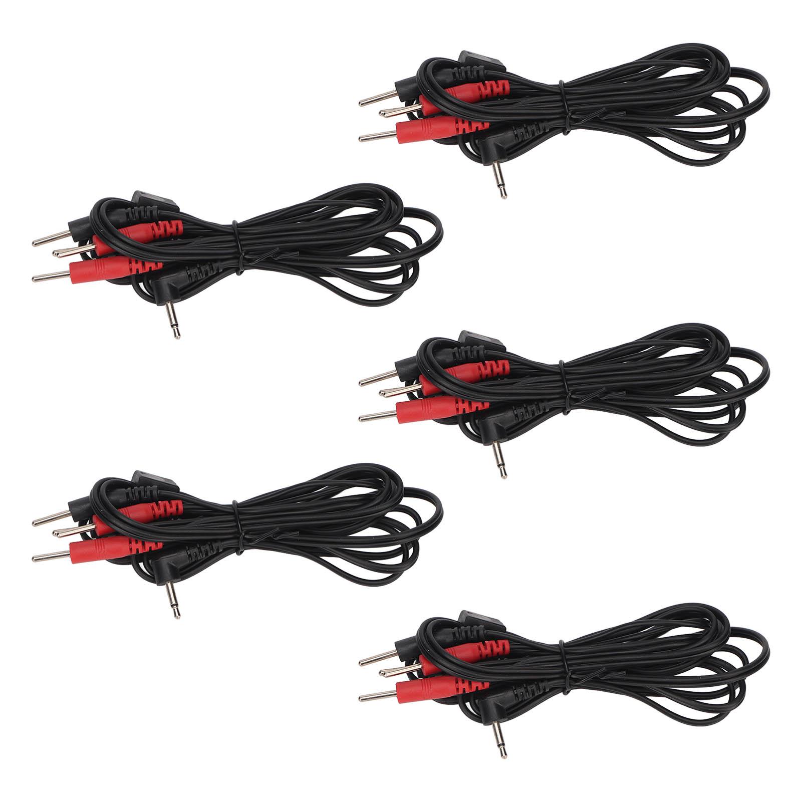 Electrode Wire 2.5mm Right Angle Plug 4 in 1 Pin Type Electrode Cable for Massager 4.6ft 5pcs
Electrode Wire 2.5mm Right Angle Plug 4 in 1 Pin Type Electrode Cable for Massager 4.6ft 5pcs