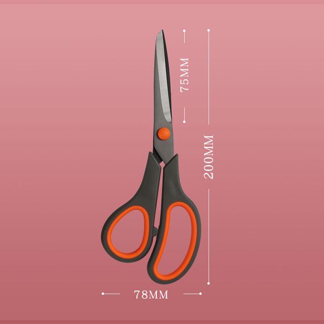 Professional Titanium Non-Stick Scissors, Stainless Steel Comfort Grip, All-Purpose, Straight Office Craft Scissors For Diy Art
Professional Titanium Non-Stick Scissors, Stainless Steel Comfort Grip, All-Purpose, Straight Office Craft Scissors For Diy Art