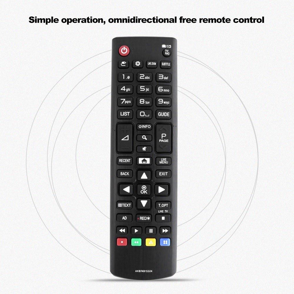 Universal Replace TV Remote Control Wireless Smart Controller for LG HDTV LED Smart Digital TV Black
Universal Replace TV Remote Control Wireless Smart Controller for LG HDTV LED Smart Digital TV Black