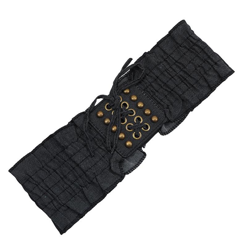 Elastic Denim Girdle S Macrame Comfortable Alloy Buckle Adjustable Women Macrame Waistb Shaping Decorative чёрный
Elastic Denim Girdle S Macrame Comfortable Alloy Buckle Adjustable Women Macrame Waistb Shaping Decorative чёрный