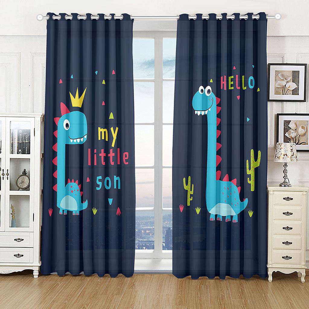 Детские шторы для гостиной, спальни, занавески с изображением животных для детей, для мальчиков и девочек, динозавр, мультяшная джунгля, оконная драпировка, 2 шт. W50H130(CM)x2&Hook
Детские шторы для гостиной, спальни, занавески с изображением животных для детей, для мальчиков и девочек, динозавр, мультяшная джунгля, оконная драпировка, 2 шт. W50H130(CM)x2&Hook