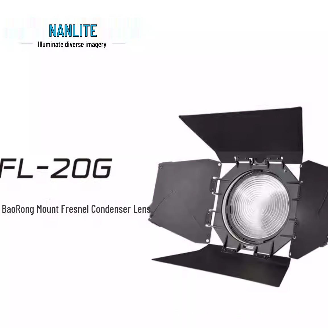 Nanguang FL-20G Forza Fresnel Condenser Lens, Bowens Mount Light Control for Photography FL-20G
Nanguang FL-20G Forza Fresnel Condenser Lens, Bowens Mount Light Control for Photography FL-20G