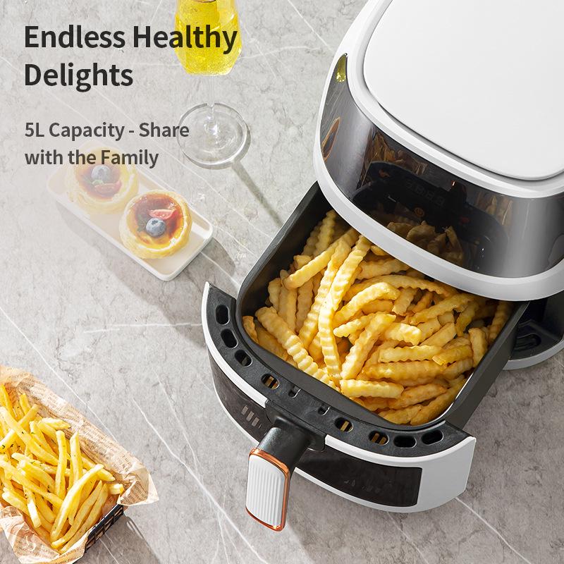 8L Smart Visual Air Fryer with Touchscreen for Home Use U.S. Standard Air Fryer 8L
8L Smart Visual Air Fryer with Touchscreen for Home Use U.S. Standard Air Fryer 8L
