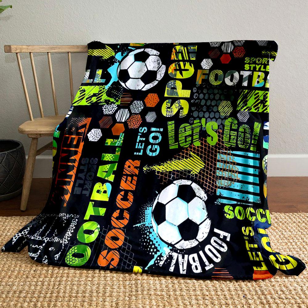 Football Themed Casual Blanket bedroom Blanket for Livingroom Couch lunch break Soft throw for Friend s festival Gift 80cm x 120cm
Football Themed Casual Blanket bedroom Blanket for Livingroom Couch lunch break Soft throw for Friend s festival Gift 80cm x 120cm