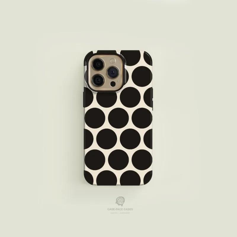 luxury Clmj Polka-dotted Black Phone Case for iPhone 16 15 14 13 12 11 Pro Max Plus Magnetic Double-layer Back Cover iPhone 11
luxury Clmj Polka-dotted Black Phone Case for iPhone 16 15 14 13 12 11 Pro Max Plus Magnetic Double-layer Back Cover iPhone 11