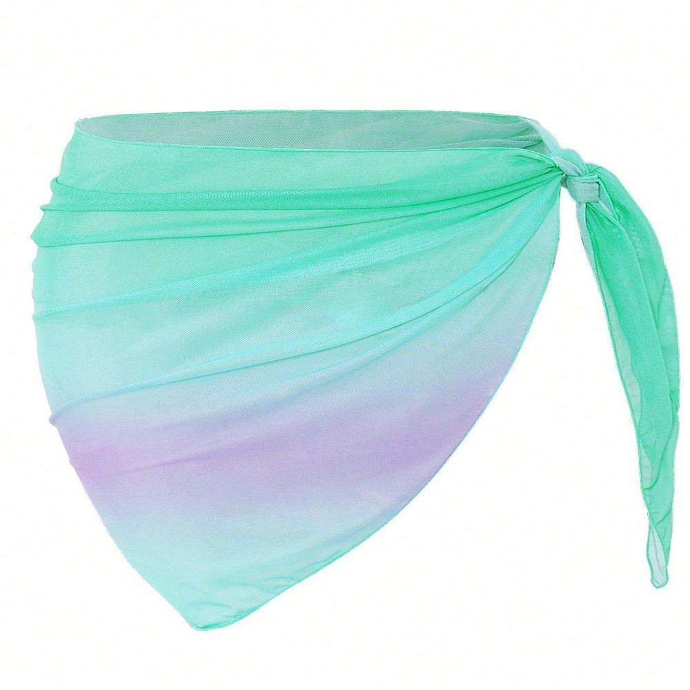 Chiffon Material Beach Dress UPF Protection Sheer Fabric Bikini Cover Up Gradient Color Short Length Swimsuit Coverups Beach One Size синій
Chiffon Material Beach Dress UPF Protection Sheer Fabric Bikini Cover Up Gradient Color Short Length Swimsuit Coverups Beach One Size синій