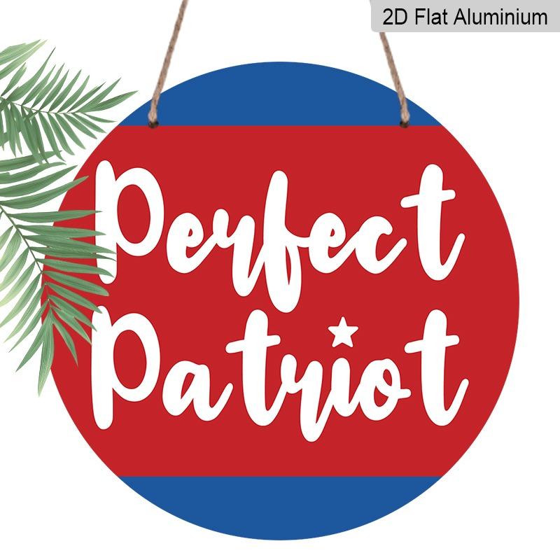 2D Flat Retro Aluminum Wall Decorations in Various Sizes. American Independence Day Patriotic Theme, Perfect Patriotic Red, White, and Blue Design 20*20cm
2D Flat Retro Aluminum Wall Decorations in Various Sizes. American Independence Day Patriotic Theme, Perfect Patriotic Red, White, and Blue Design 20*20cm
