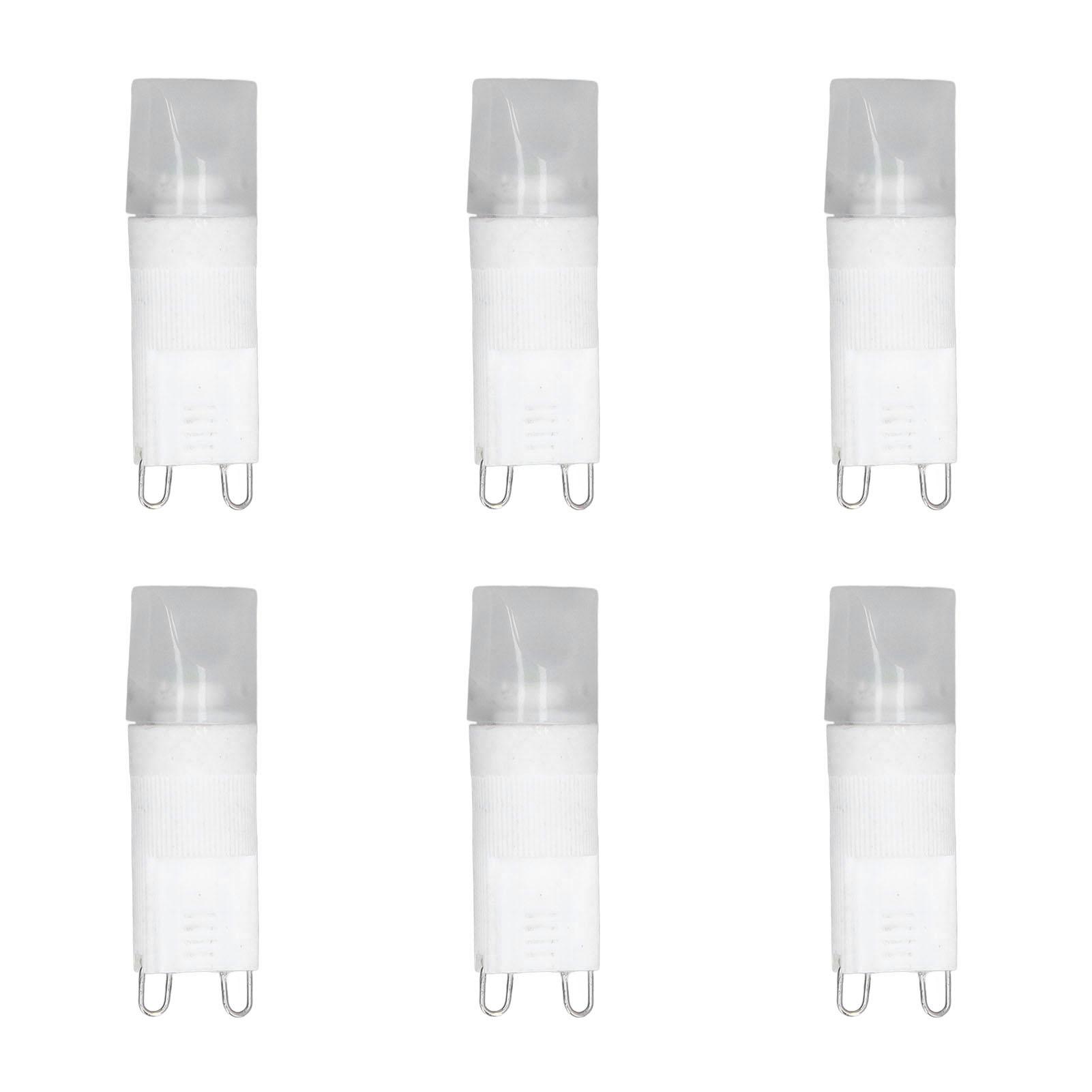 6pcs G9 LED Bulb Energy Saving General Standard Interface 360 degrees Heat Dissipation Cold White Light
6pcs G9 LED Bulb Energy Saving General Standard Interface 360 degrees Heat Dissipation Cold White Light