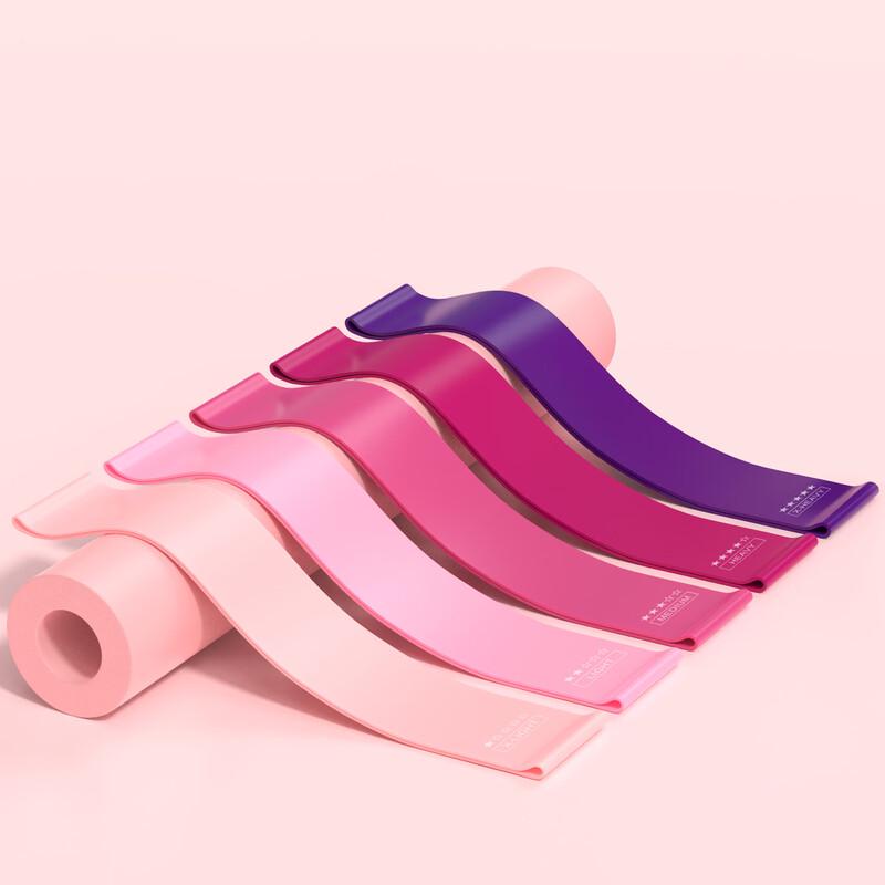 Pink Resistance Band Set (10-Piece)
Pink Resistance Band Set (10-Piece)