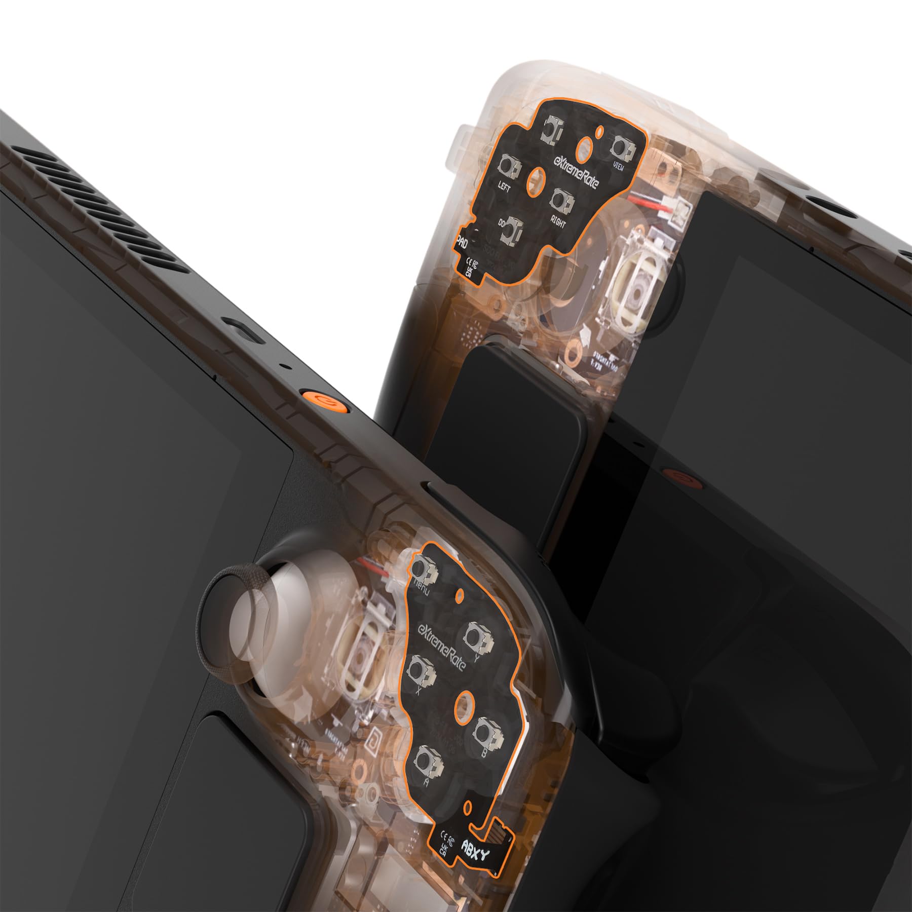 eXtremeRate Face Clicky Kit for Steam Deck OLED Handheld Console Custom Directional Key View ABXY Menu Key Face Button Mouse Clicky Kit Console Body
eXtremeRate Face Clicky Kit for Steam Deck OLED Handheld Console Custom Directional Key View ABXY Menu Key Face Button Mouse Clicky Kit Console Body