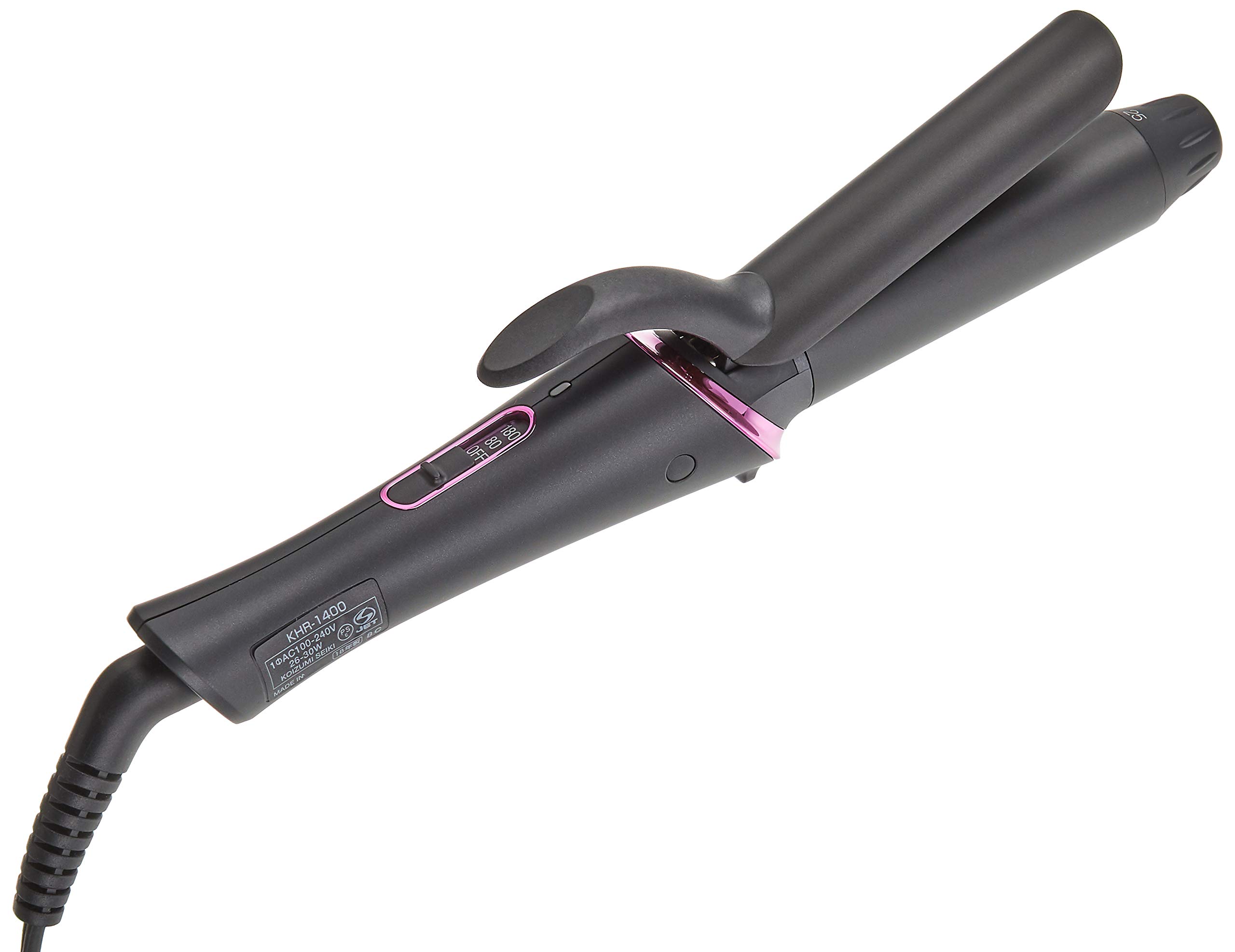 Утюжок для волос Koizumi Hair Curl 25 мм Salon Sense 300 Mobile International Совместимый черный KHR-1400/K
Утюжок для волос Koizumi Hair Curl 25 мм Salon Sense 300 Mobile International Совместимый черный KHR-1400/K