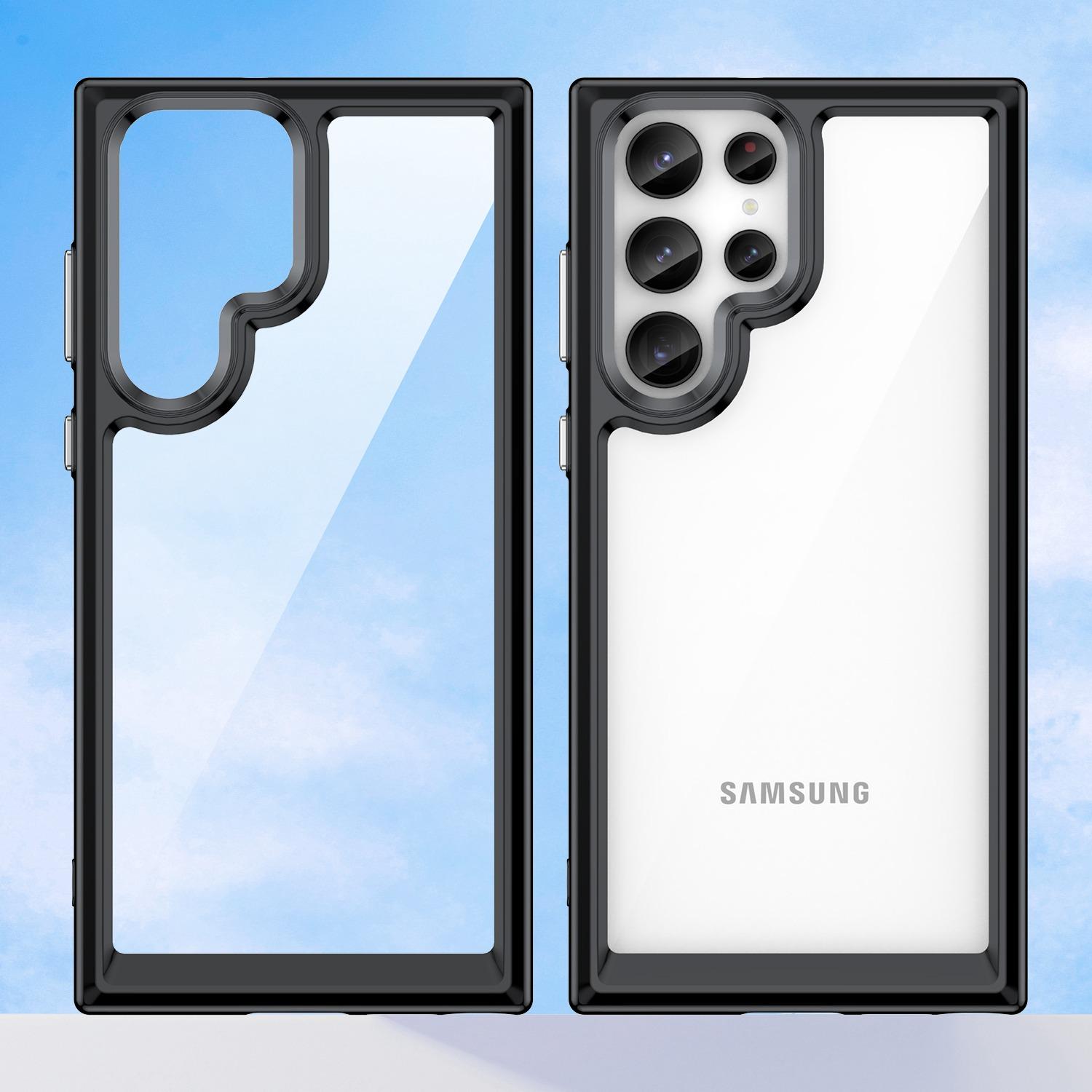 For Samsung Galaxy S23 Ultra Anti-scratch Phone Case TPU Bumper Acrylic Back Shockproof Cover Transparent
For Samsung Galaxy S23 Ultra Anti-scratch Phone Case TPU Bumper Acrylic Back Shockproof Cover Transparent
