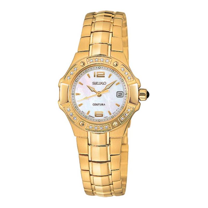 SEIKO 100 meters waterproof Quartz Steel Strap 26mm women s watch mother-of-pearl dial SXD694
SEIKO 100 meters waterproof Quartz Steel Strap 26mm women s watch mother-of-pearl dial SXD694