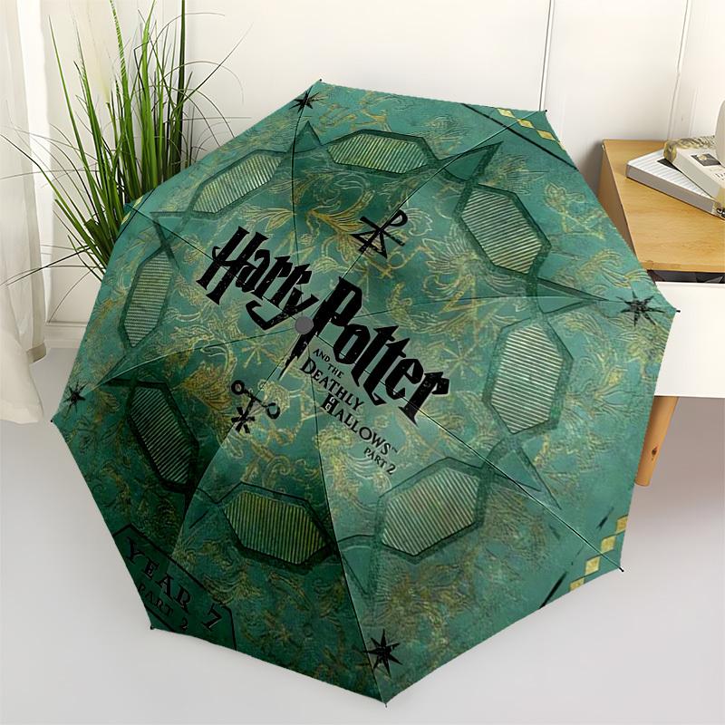 1pc Harry Potter Deathly Hallows Part 2 Umbrella with Plastic Handle,Cartoon Pattern,Suitable for All Seasons Multi-functional Umbrella532
1pc Harry Potter Deathly Hallows Part 2 Umbrella with Plastic Handle,Cartoon Pattern,Suitable for All Seasons Multi-functional Umbrella532