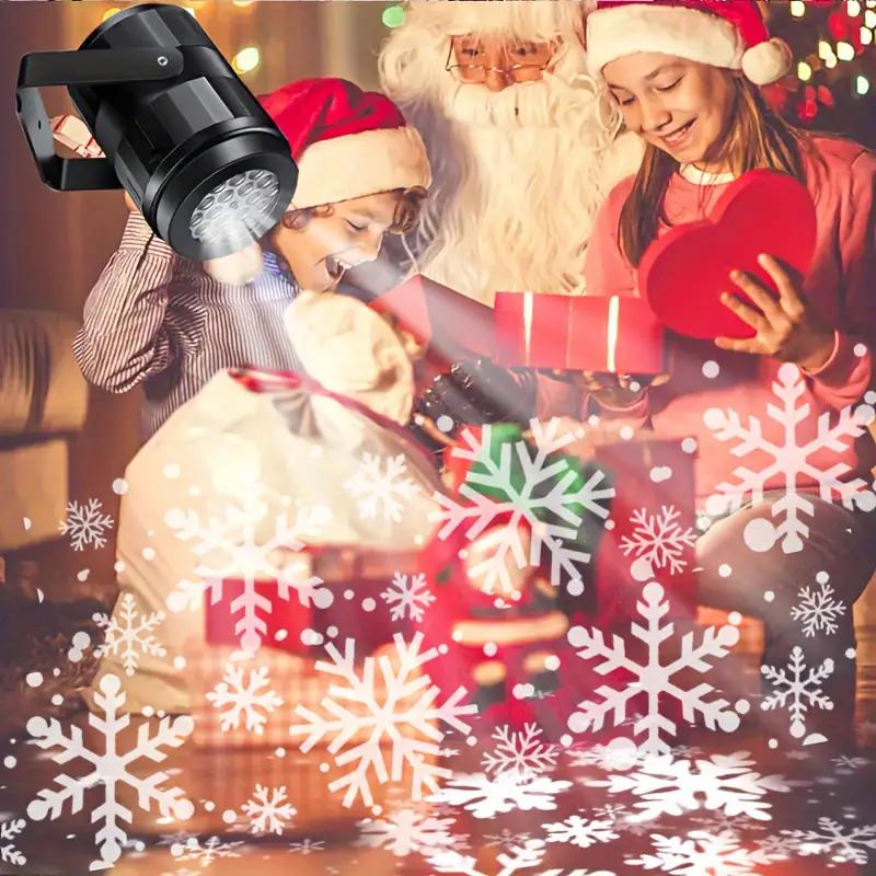 1pc LED Snowflake Projection Light 3D Rotating Snowflake Stage Light USB Powered Ceiling Projector for Christmas New Year Decor
1pc LED Snowflake Projection Light 3D Rotating Snowflake Stage Light USB Powered Ceiling Projector for Christmas New Year Decor