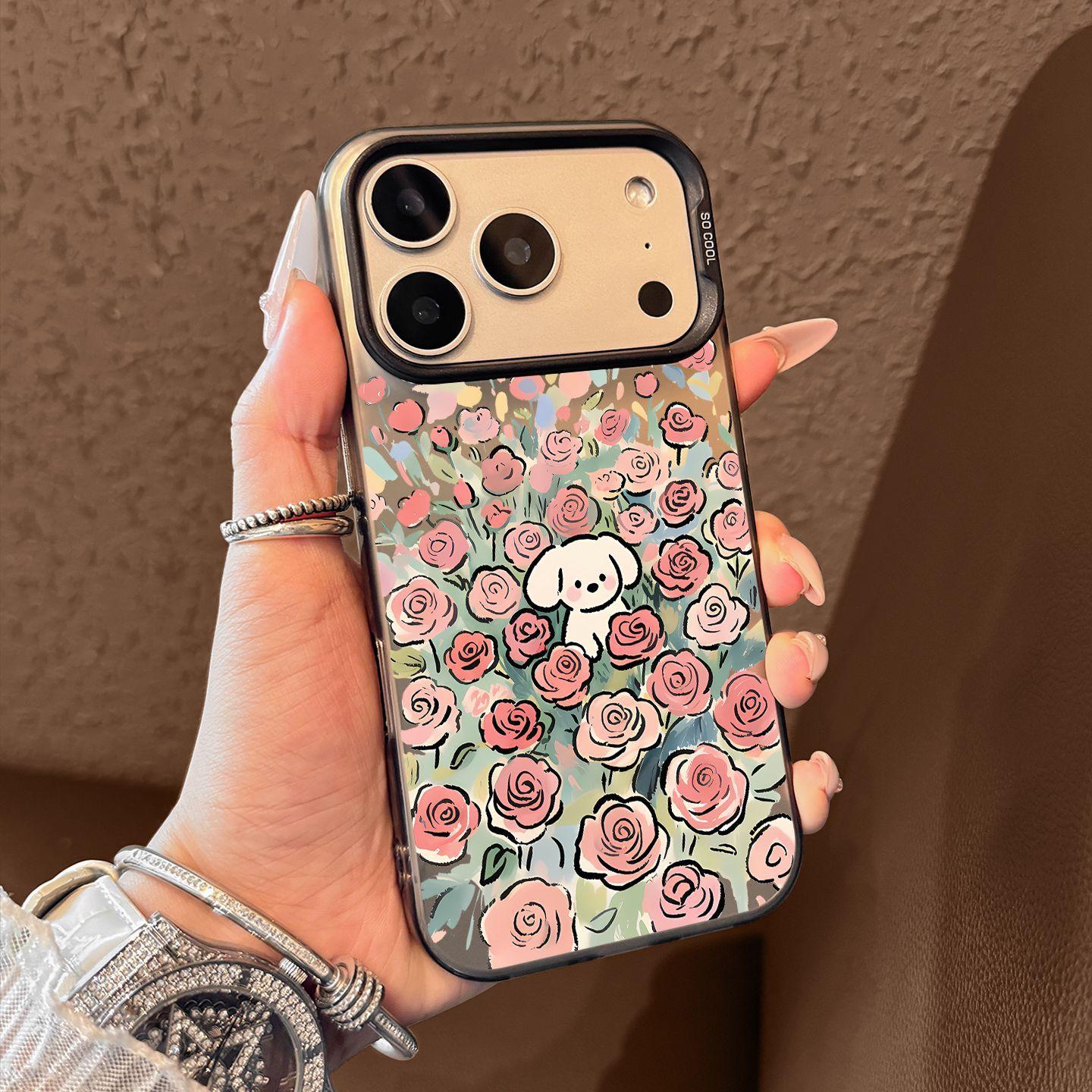 Flower sea puppy for apple 17/16pro cute fun iPhone phone case apple 6
Flower sea puppy for apple 17/16pro cute fun iPhone phone case apple 6