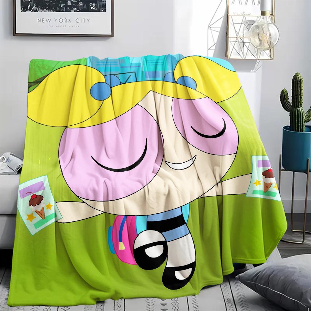 Cute Powerpuff Girls Cartoon Style pattern Blanket, High quality Comfortable for All Seasons, Home Decor, Warmth and Comfort, Perfect for Gifts. 80cm x 120cm
Cute Powerpuff Girls Cartoon Style pattern Blanket, High quality Comfortable for All Seasons, Home Decor, Warmth and Comfort, Perfect for Gifts. 80cm x 120cm