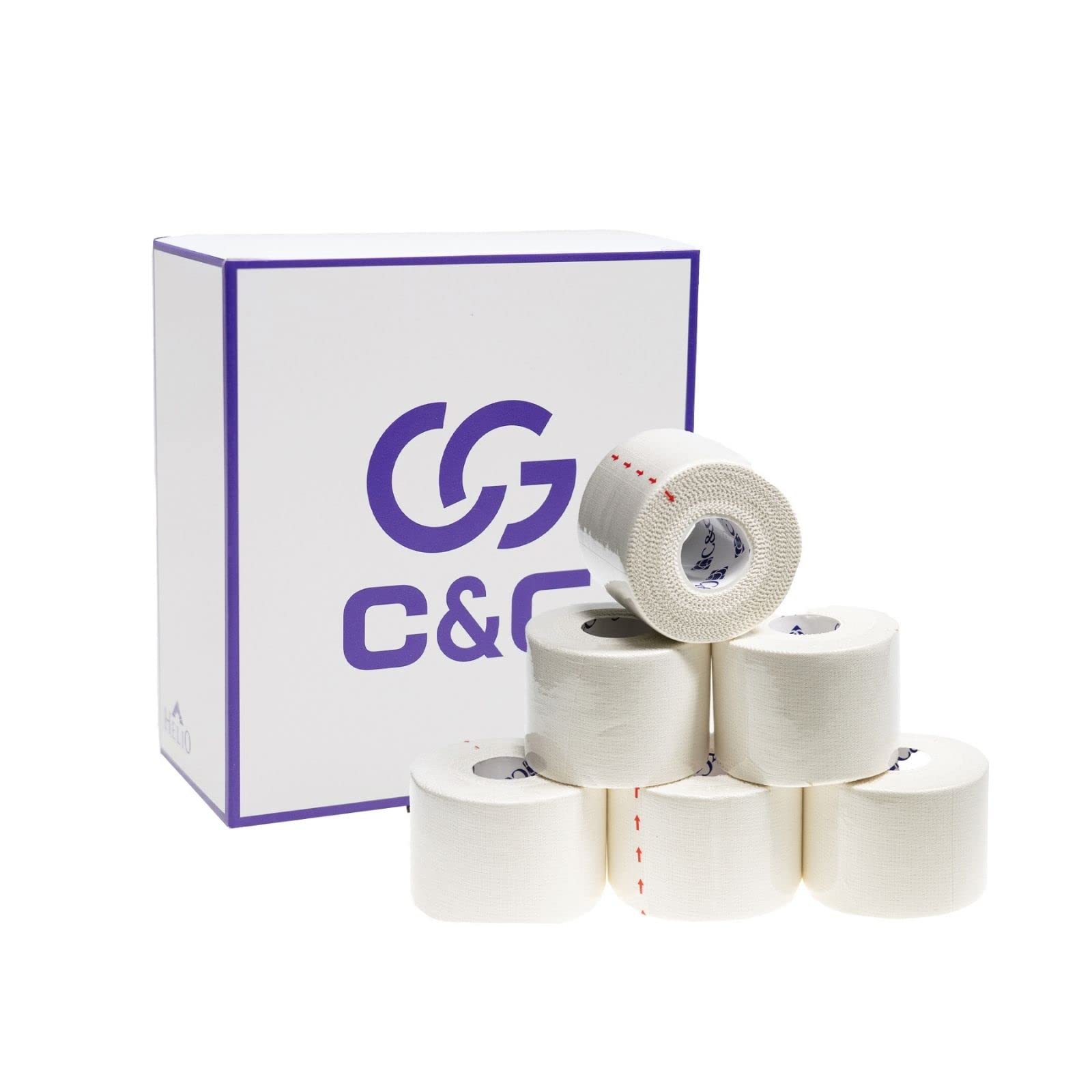 Fixed Tape White 50mm x 12m 6 rolls White Tape Compression Finger Knee C&G Non-Stretchable
Fixed Tape White 50mm x 12m 6 rolls White Tape Compression Finger Knee C&G Non-Stretchable