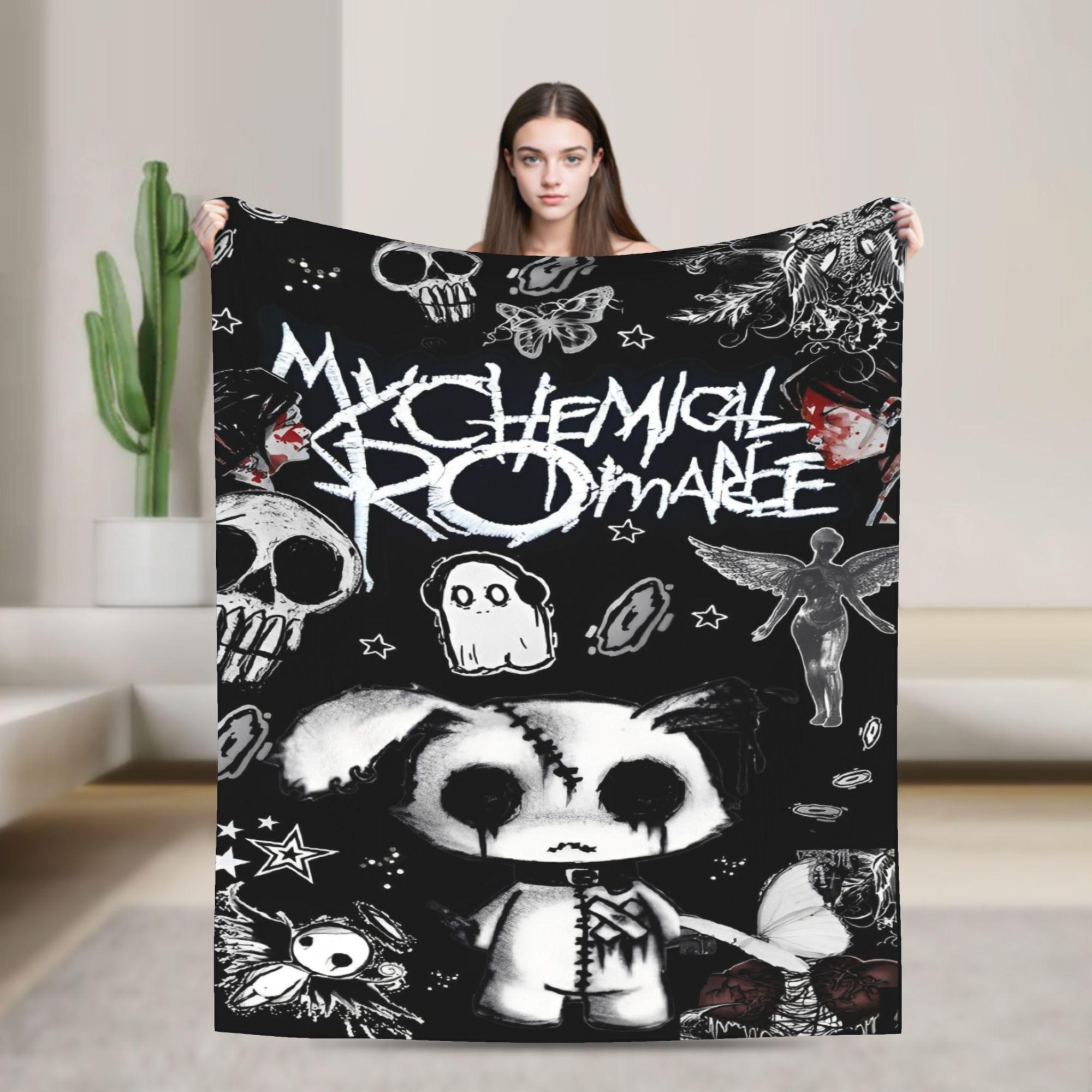 My Chemical Romance Band Blanket The Black Parade Is Dead Flannel Funny Breathable Throw Blanket for Home Spring/Autumn 75x90cm
My Chemical Romance Band Blanket The Black Parade Is Dead Flannel Funny Breathable Throw Blanket for Home Spring/Autumn 75x90cm