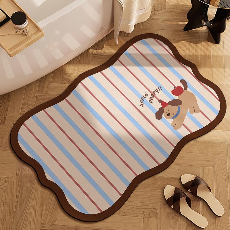 Cartoon Diatom Mud Bathroom Door Mat - Absorbent, Anti-slip, Dirt-resistant, Easy Clean 40*60cm
Cartoon Diatom Mud Bathroom Door Mat - Absorbent, Anti-slip, Dirt-resistant, Easy Clean 40*60cm