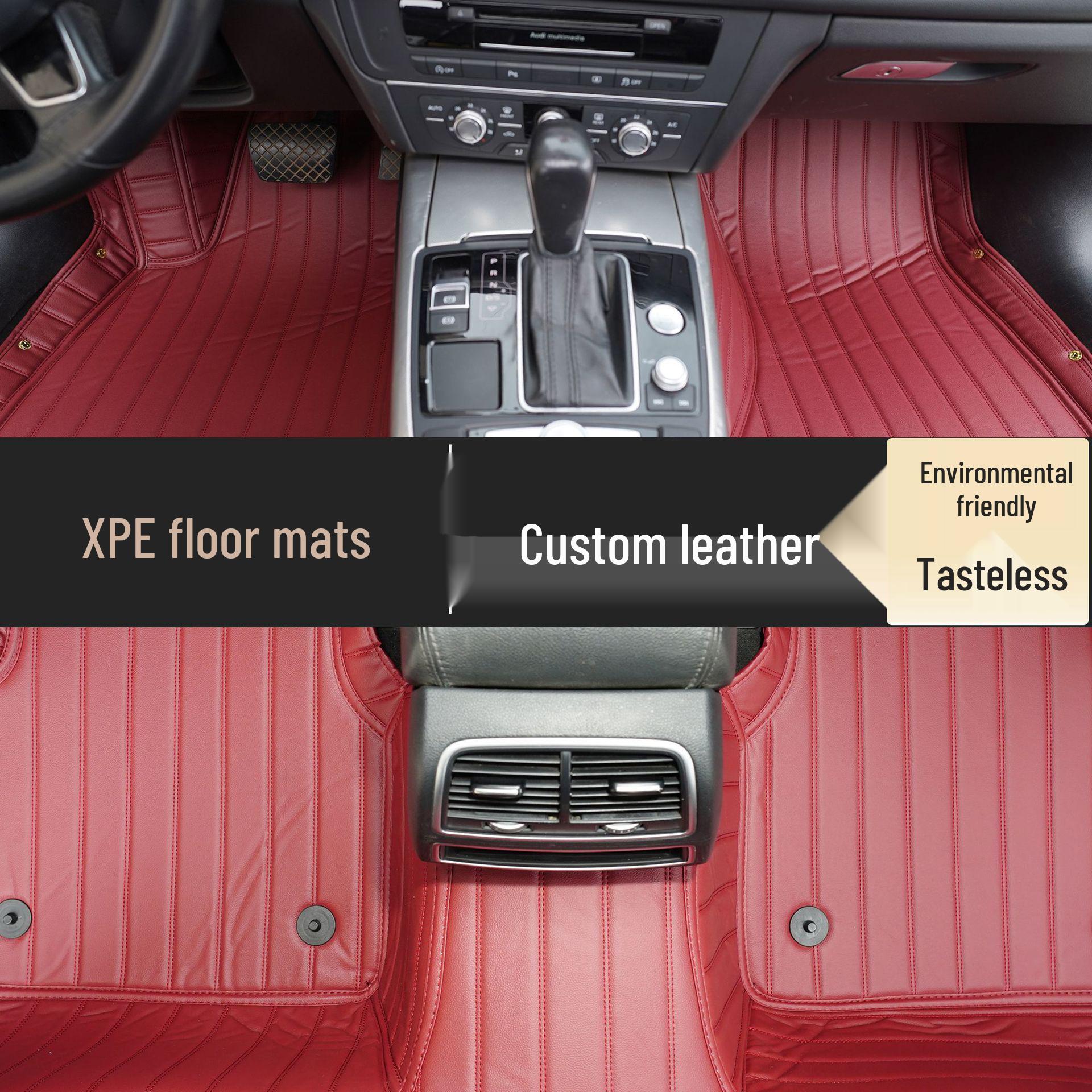Custom Cowhide Floor Mats for Volvo XC40 XC60 S60 V60 V90 S90
Custom Cowhide Floor Mats for Volvo XC40 XC60 S60 V60 V90 S90