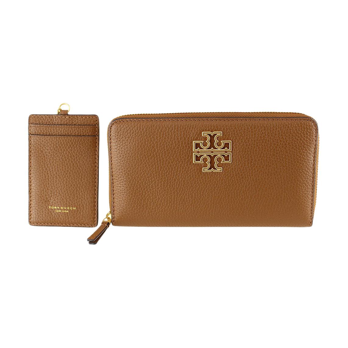 Tory Burch Britten Leather Wallet Women wallet Brown Gold 86057-909 Basic Set (Bag+Dust Bag)
Tory Burch Britten Leather Wallet Women wallet Brown Gold 86057-909 Basic Set (Bag+Dust Bag)