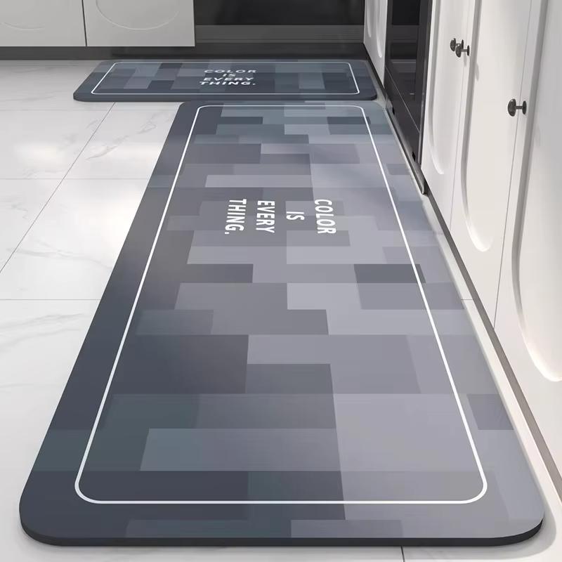 VIKAMA Modern Simplicity Eco-Friendly Diatomaceous Earth Kitchen Mat, Anti-Slip Bathroom Floor Pad, Water Absorbent Shower Rug 30X40CM 1PC
VIKAMA Modern Simplicity Eco-Friendly Diatomaceous Earth Kitchen Mat, Anti-Slip Bathroom Floor Pad, Water Absorbent Shower Rug 30X40CM 1PC