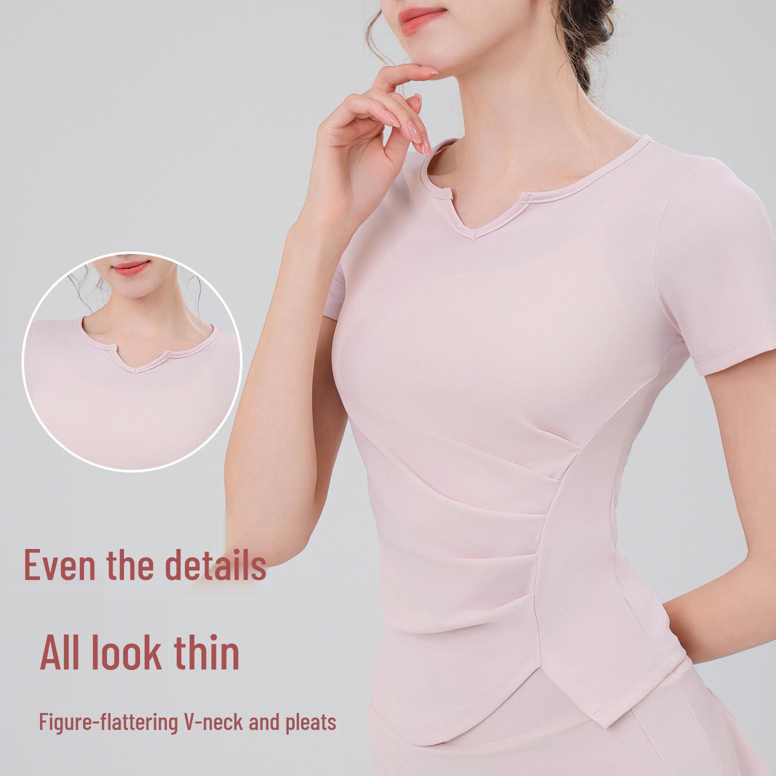 Sports Fitness Short Sleeve Slim Fit Yoga T-shirt - Breathable and Fashionable for Morning Runs Medium білий
Sports Fitness Short Sleeve Slim Fit Yoga T-shirt - Breathable and Fashionable for Morning Runs Medium білий