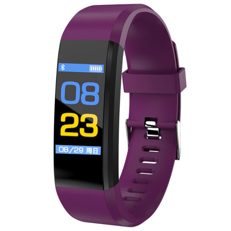 115plus Smart Watch Men Women Fitness Tracker Sport Watch Waterproof Smartwatch Heart Rate Blood Pressure Monitor Smart Band фіолетовий
115plus Smart Watch Men Women Fitness Tracker Sport Watch Waterproof Smartwatch Heart Rate Blood Pressure Monitor Smart Band фіолетовий