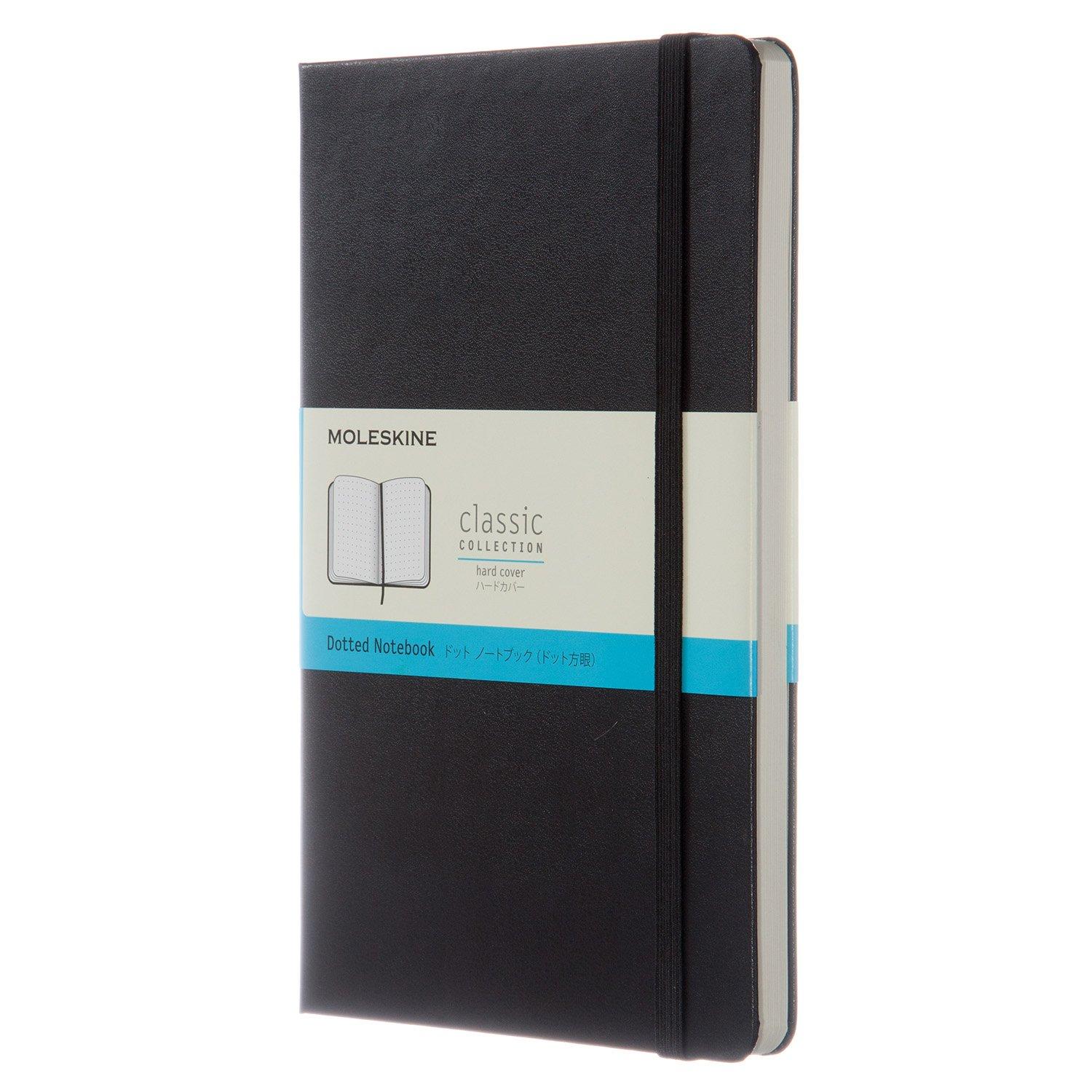 Moleskine Notebook Classic Hard Dot Grid Large Black QP066
Moleskine Notebook Classic Hard Dot Grid Large Black QP066