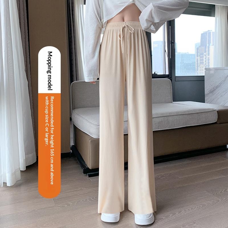 IceSilk Quick-Dry Straight-Leg Casual Pants Summer Thin Women S Pants Cool Sun-Protective Pants For Petite Women High-Waisted Loose Floor-Length 5XL бежевий
IceSilk Quick-Dry Straight-Leg Casual Pants Summer Thin Women S Pants Cool Sun-Protective Pants For Petite Women High-Waisted Loose Floor-Length 5XL бежевий