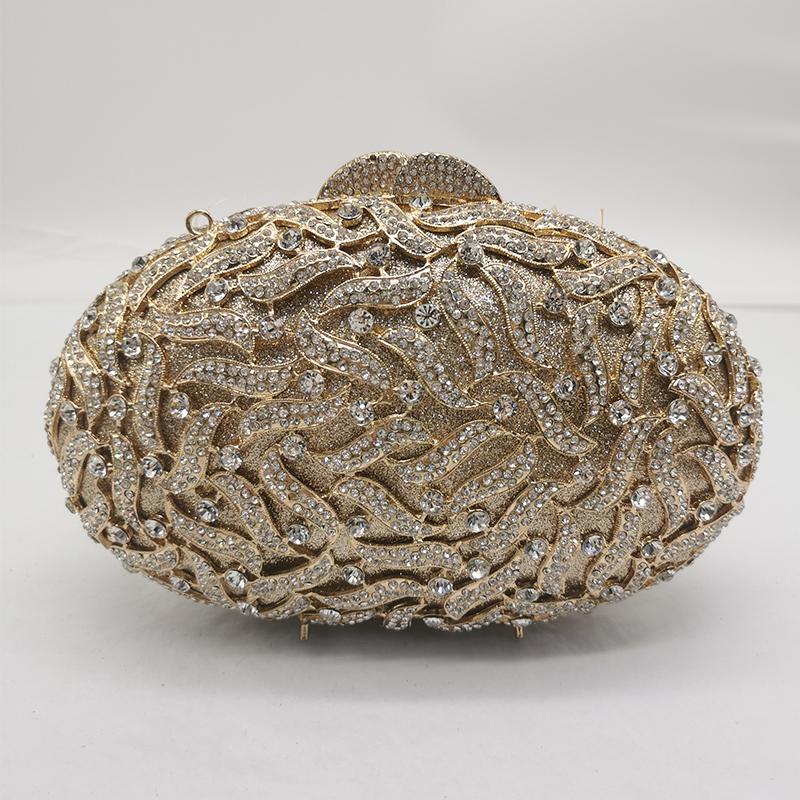 Rose Flower Evening Clutch Bag Hollow Out Gold Metal Bags For Women Purse And Diamond Handbags Female Rhinestone Cocktail Clutch 18cmX12cmX8cm
Rose Flower Evening Clutch Bag Hollow Out Gold Metal Bags For Women Purse And Diamond Handbags Female Rhinestone Cocktail Clutch 18cmX12cmX8cm