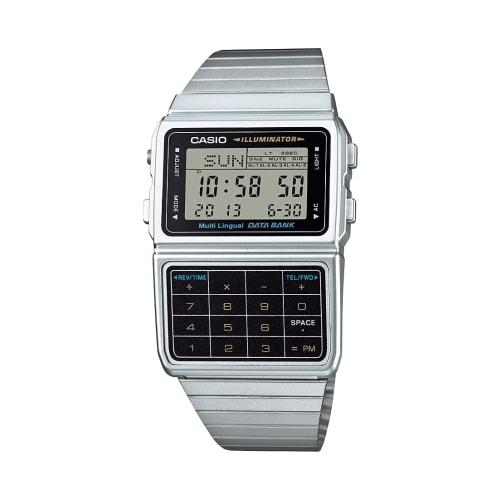 Casio Men s DATABANK Digital Watch with Stainless Steel Strap, Silver Tone, 22 (Model: DBC611-1VT)
Casio Men s DATABANK Digital Watch with Stainless Steel Strap, Silver Tone, 22 (Model: DBC611-1VT)