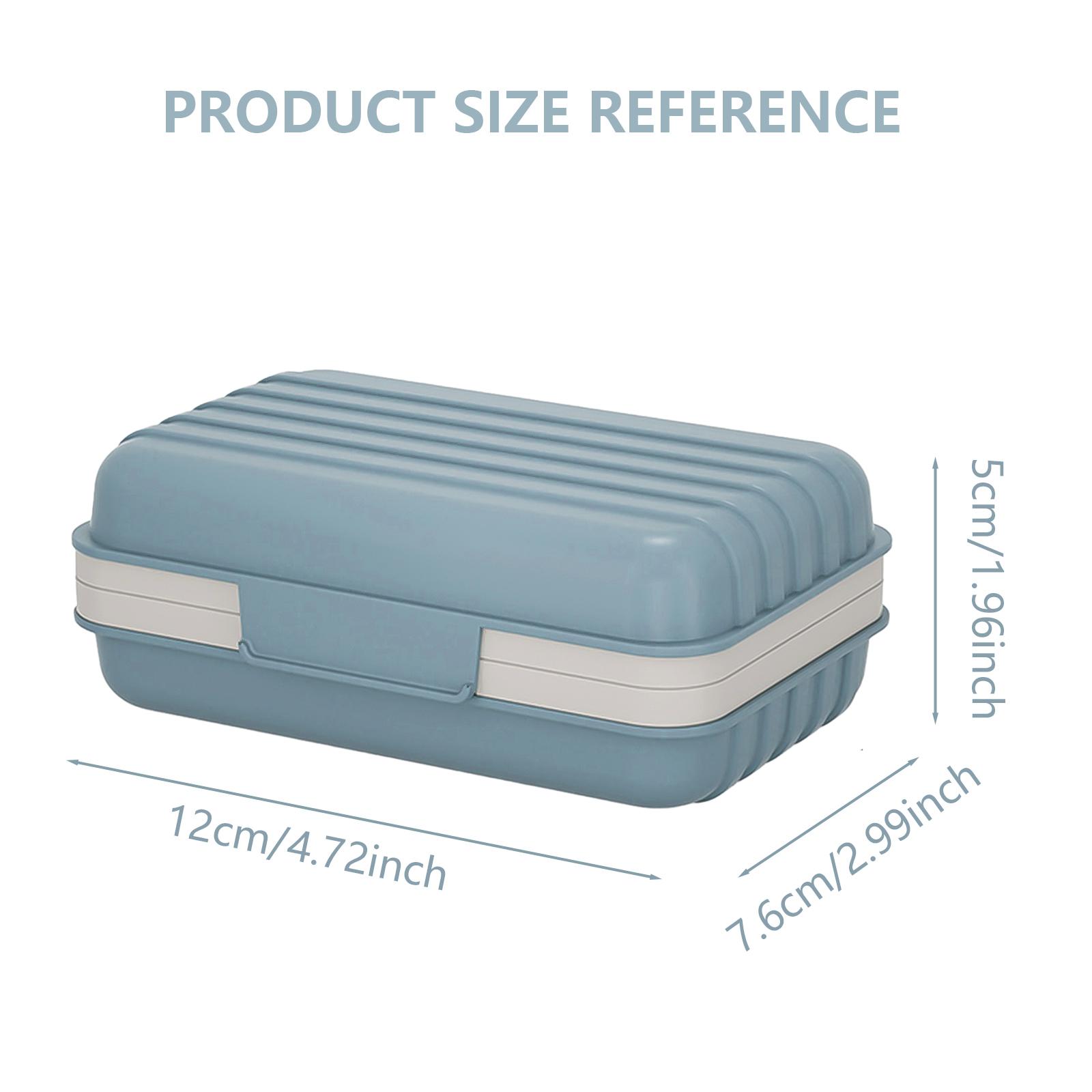 Portable Bathroom Soap Dish With Lids Plastic Soap Box Keeps Soap Dry Outdoor Traveling Leakproof Soap Dish Organizer Home Use синій
Portable Bathroom Soap Dish With Lids Plastic Soap Box Keeps Soap Dry Outdoor Traveling Leakproof Soap Dish Organizer Home Use синій