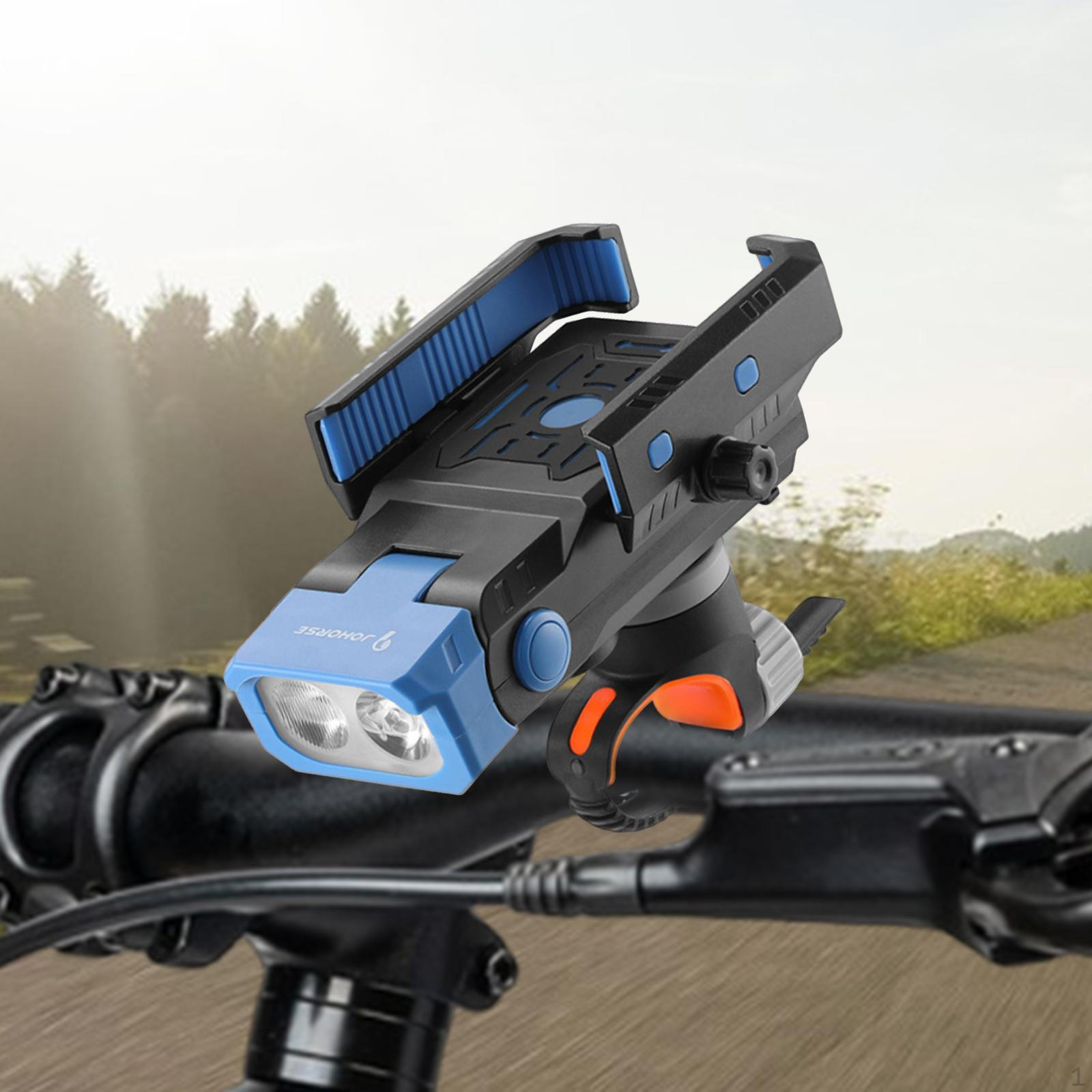 Multifunctional Bike Light 5 Warning Sound Effects 380LM Phone Holder Gray синий
Multifunctional Bike Light 5 Warning Sound Effects 380LM Phone Holder Gray синий