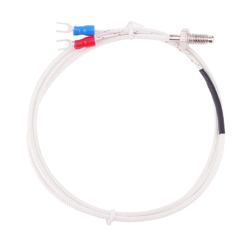 Кабель термопары типа K M6 1M 2M Винтовой датчик температуры Зонд 0-800 C Для терморегулятора термостата Rex-C100 1M