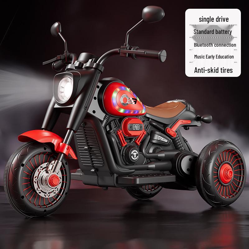 Детский электрический мотоцикл-каталка с пультом управления, длительным временем работы от аккумулятора, трехколесный велосипед с аккумулятором для мальчиков и девочек
Детский электрический мотоцикл-каталка с пультом управления, длительным временем работы от аккумулятора, трехколесный велосипед с аккумулятором для мальчиков и девочек