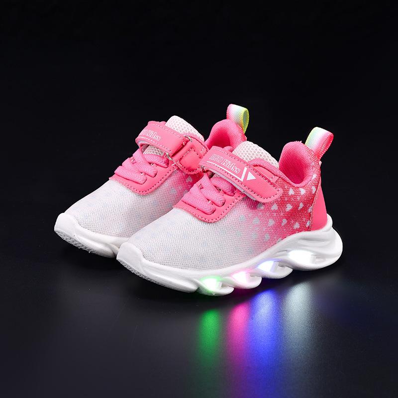 2026 New Fashion Breathable Mesh Kids LED Light Luminous Shoes Boys Girls Running Sports Sneakers 21(insole 13.3cm) розовый
2026 New Fashion Breathable Mesh Kids LED Light Luminous Shoes Boys Girls Running Sports Sneakers 21(insole 13.3cm) розовый